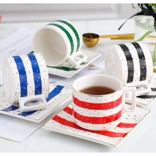 Ceramic Creative Coffee Cup Disc Set Japanese Coffee Cup Solid Simple Coffee Cup. ethiopian coffee cup set coffee mugs