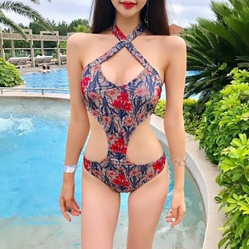 Swimsuit 2019 one Piece Swimsuits Dress bra push up swimsuit Women Swimwear bikini Womens sexy black separate swimsuit