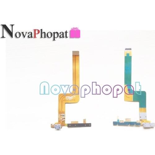 Novaphopat Charger Port For Casper VIA V8C USB Charging Dock Port Data Transfer Connector Microphone Connect Flex Cable Board