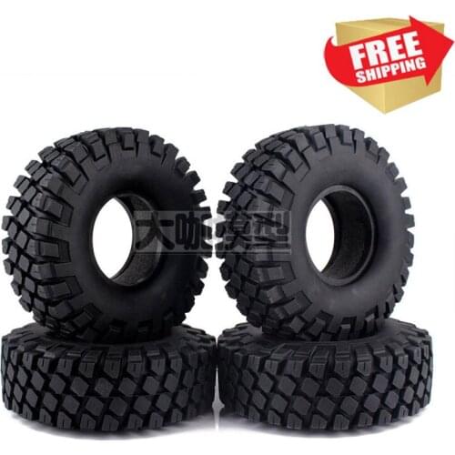Radio control RC 4pcs 115MM 1.9 inch tires 1/10 scaled for axial SCX10 90046 trax 82056-4 TRX4 upgrade parts