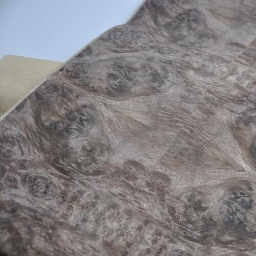 GREENLAND Craft Paper Walnut Burl Brown Wood Veneers table Veneer Flooring Furniture Natural Material Boat Decking Guitar