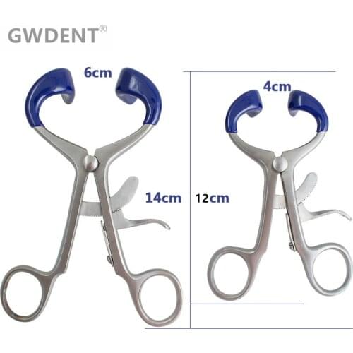 Dental Mouth Retractor Orthodontic Opener Oral Stainless Steel Molt Scratch-Proof Surgical Instrument Gag