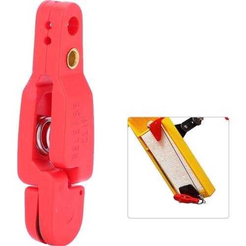 Snap Release Clip Red Padded Heavy Tension Snap Release Clip For Weight,Planer Board,Kite,Outrigger Downrigger Release Clips