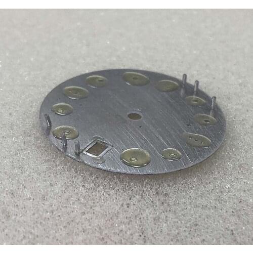 Green Luminous Replacement Part 28.5mm Watch Dial w/ C3 for SKX007 NH35 Movement