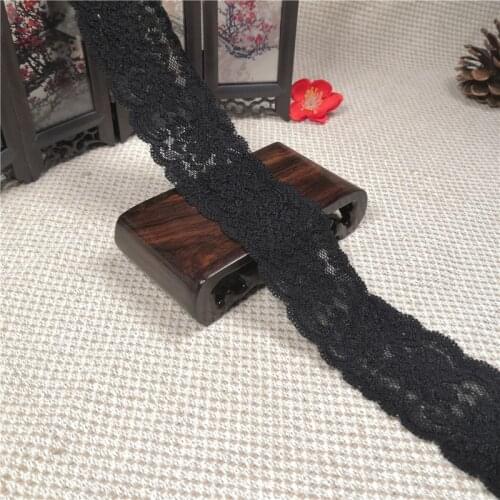 R1284-1 4.7cm Soft elastic lace accessories handmade cloth material lace lace dress skirt