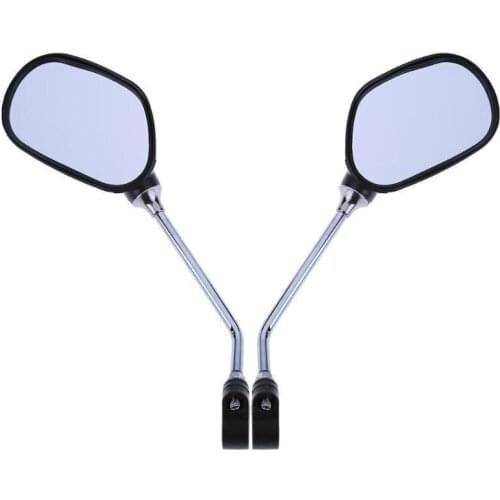 1pair Bicycle Rear View Mirror Left/Right Safety Mirror for Mountain Bikes