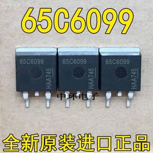10 PCS 65C6099 IPB65R099C6 650V 38A TO263