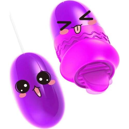 12 Speeds Tongue Oral Licking Vibrators USB Vibrating Egg G-spot Vagina Massage Clitoris Stimulator Sex Toys for Women Sex Shop