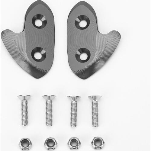 Motorcycle Rear View Mirror Base Chassis Decorative R1 Mirror Code Cover For YAMAHA R 1 2015-2020 Mirror Decoration block Code