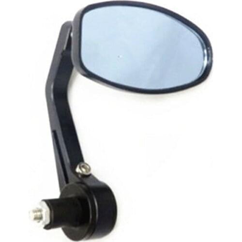 1 pc 7/8'' 22mm Bar End Rearview Side Mirror For Ducati Honda Yamaha Suzuki Cafe Racer Touring ATV Cafe Racer Old School