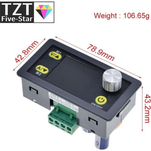 DC DC Buck Converter CC CV 50V 5A Power Module Adjustable Regulated laboratory power supply Voltmeter ammeter communication