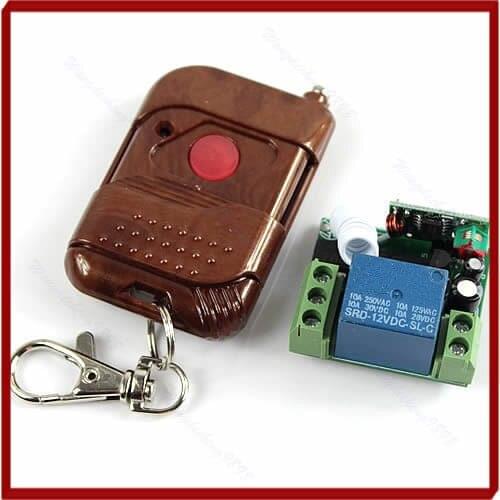 New 12V Signal Channel Fixed Encoding Switch + Wireless Remote Control Promotion