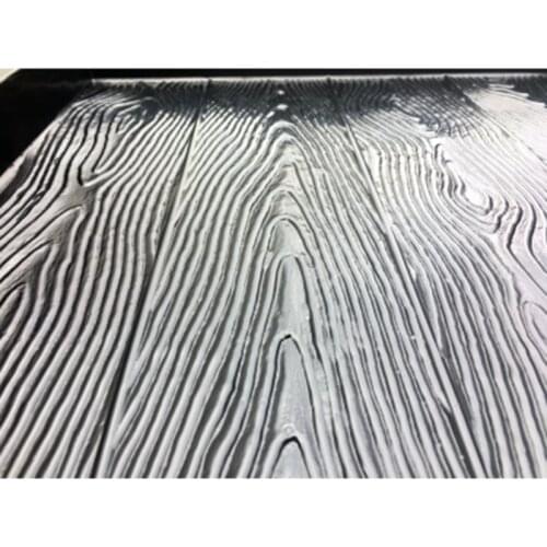 Imitation Wood Grain DIY Stepping Stone Mold Path Maker Paving Cement Brick Mold W3JE