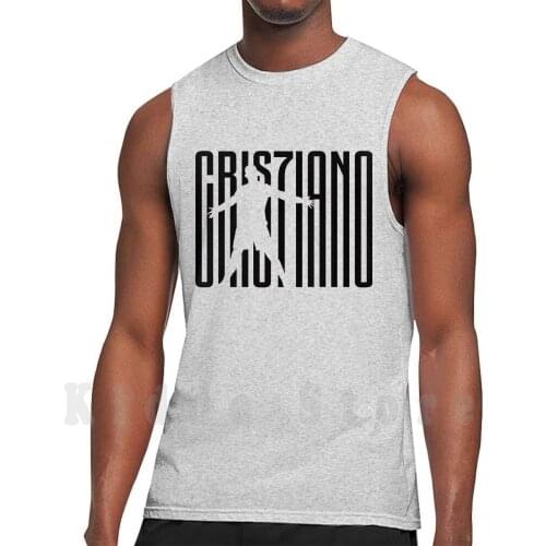 Cristiano Tank Tops Vest Sleeveless Turin Portugal Euro League Football Soccer Copa Do Mundo Ballon D Or