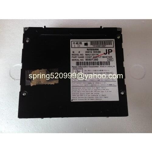 Ni-san Xanavi CONT ASSY-IT MASTER HDD car dvd navigation unit 25915 1EK8B 1AM9B NAU-3953K NAU-3421K NAU3311K made in Japan