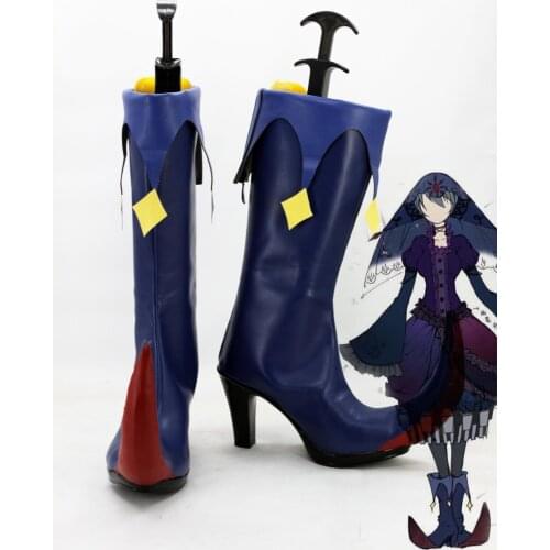 Puella Magi Madoka Magica Walpurgis Night Cosplay Boots Party Anime Shoes Custom Made