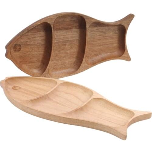 New Creative Wooden Snacks Plate Nordic Style Home Candy / Dessert / Fruit Dish Decorative Tableware