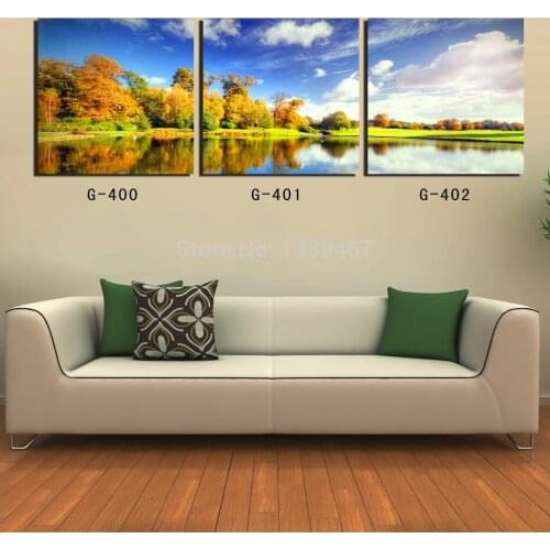 2017 New arrival high-end photography abstract modern landscape home decor mural living room art pictures Printed on canvas
