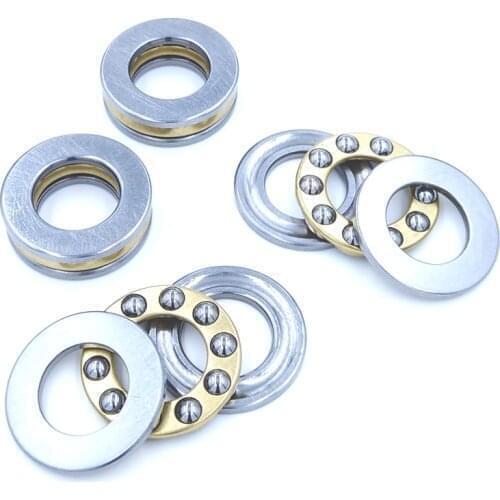 1Pc / 1Piece F2-6M 2 x 6 x 3 mm Axial Ball Thrust Bearing 3-Parts * 3-in-1 Plane High Quality