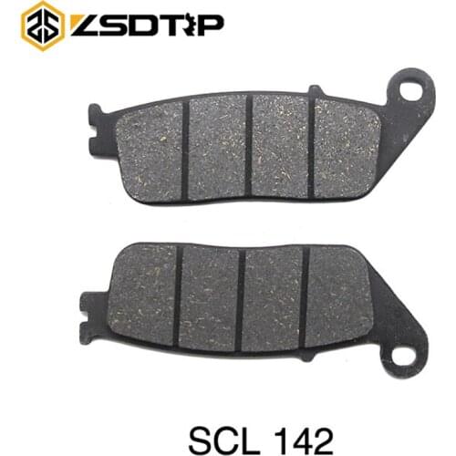 ZSDTRP Motorcycle Front & Rear Brake Pads For BMW C600 C650 GT HONDA CBR250 CBR 300 CB 400 KAWASAKI J125 ABS J 300 AEF J 300 BEF
