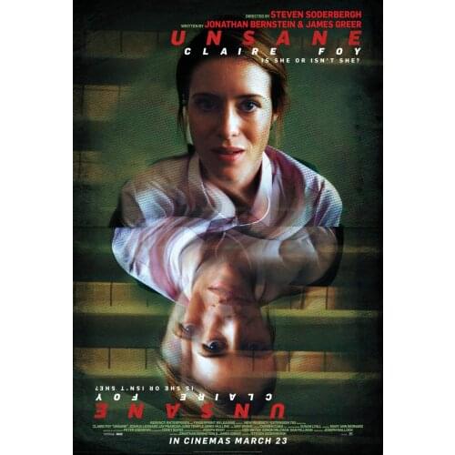 Unsane (2018) Movie Art print Silk poster Home Wall Decor
