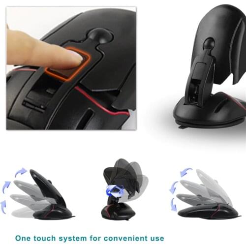 RINGCALL cute Car Phone Holder 360 Windshield Mount Bracket For Huawei 4/G620S G700 Y3 Y336 Y520 Mate 7 8 P8 P8 Lite P7Mini