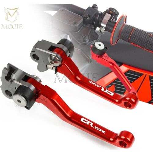 For Honda CR250R 1992-2003 1993 1994 1995 1996 1997 CR 250R 250 R 2004-2007 CNC Pivot Brake Clutch Levers Dirt Bike Motocross