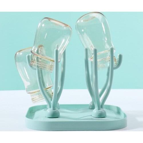 Detachable Fashion Easy to Clean Baby Bottle Dryer Removable Cups Drying Rack Easy to Clean for Baby