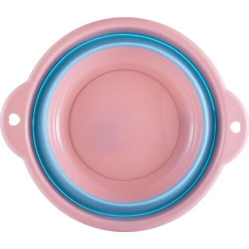 Foldable Bucket Portable Basket For Fruits Vegetables Folding Car Wash Basin Hair Washing Basin Laundry Tub Travel Accessories