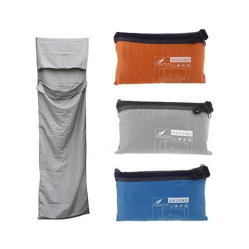Ultralight Outdoor Sleeping Bag Liner Polyester Pongee Portable Single Sleeping Bags Camping Travel Healthy Outdoor Sleeping Bag