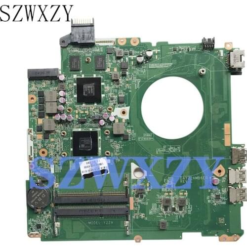 SZWXZY For HP Pavilion 15-P Series Laptop Motherboard With A8-6410 CPU/2G 762531-501 762531-001 DAY22AMB6E0