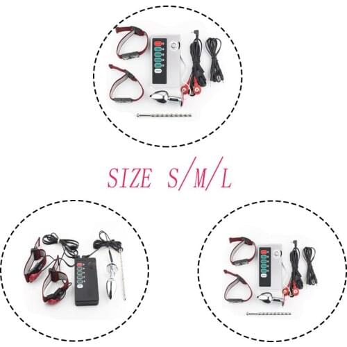 Cock Ring Shock Anal Penis Plug Cock Ring Medical Themed Electric Stimulator Urethra Catheter Sound Vibrator Sex Toys For MenGay