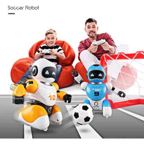 Football Robots Smart USB Charging Remote Control Battle Soccer Robot Toy Singing And Dancing Simulation RC Intelligent Toys