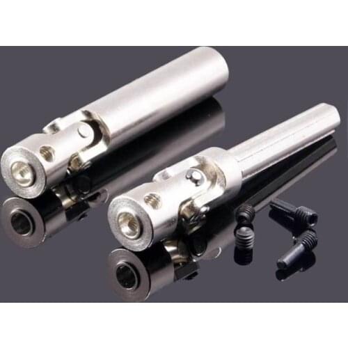 RC Silver Universal Drive Shaft 100-135mm 1P For 1/10th D90 SCX10 Rock Crawler