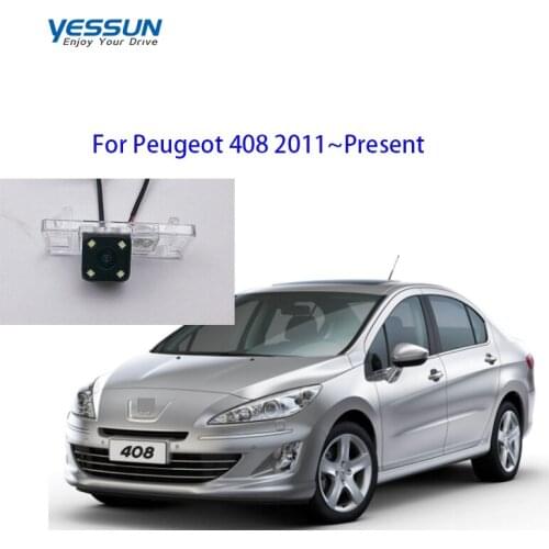 Yessun Auto Car Accessories Night Vision Car Rear View Reverse IP67 For Peugeot 408 2011~Present