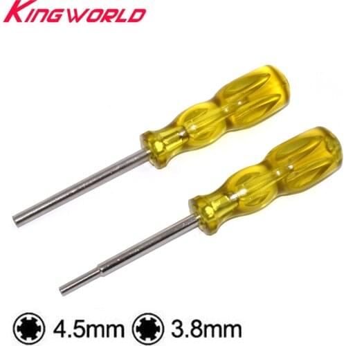 1sets 3.8mm 4.5mm Screwdriver Bit Screw Driver GameBit with Handle for N-ES S-NES N-GC for SEGA Game Cartridge