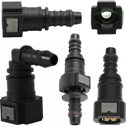 1pc Nylon Fuel Line Rubber Slang Koppeling 7.89/9.89/11.8 Auto Brandstofslang Koppeling Release Sluit Connector Auto Accessoires