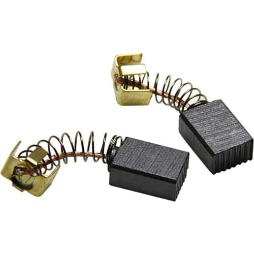 10pcs CB64 5x8x11mm Makita Motor Carbon Brushes Springs Power Tool Electric Angle Grinder Hammer Drill Saw 0.19"x0.31"x0.42"