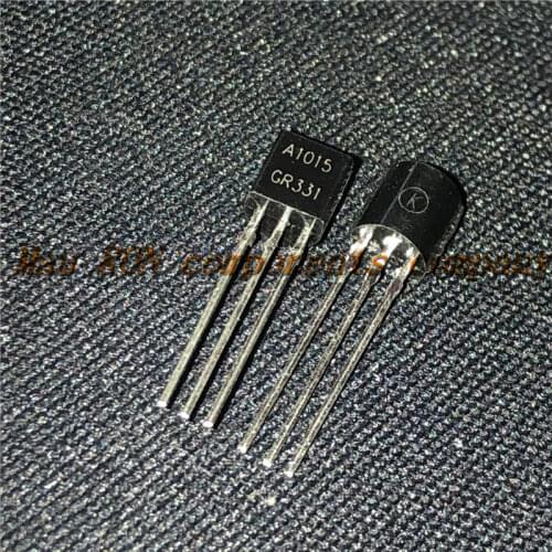 20PCS/LOT 2SA1015 TO92 A1015 TO-92 1015 0.15A 50V PNP triode Transistor New original In Stock