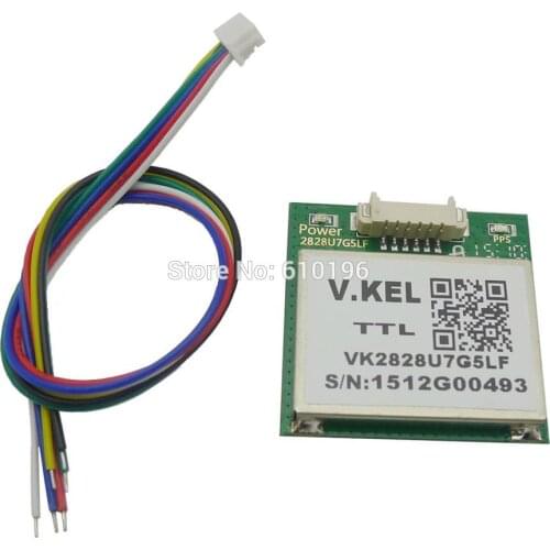 3PCS/LOT VK2828U7G5LF GPS Module with Antenna TTL 1-10Hz with FLASH Flight