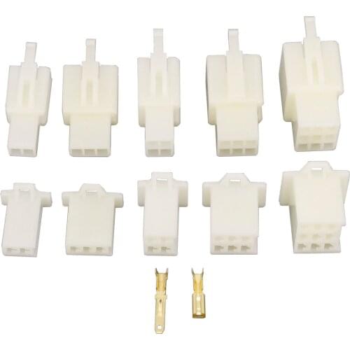 5 Sets/kit 2/3/4/6/9 Pin DJ7021A~DJ7091A-2.8 with terminals Electrical Wire Connectors Plug Male and female Automobile Connector