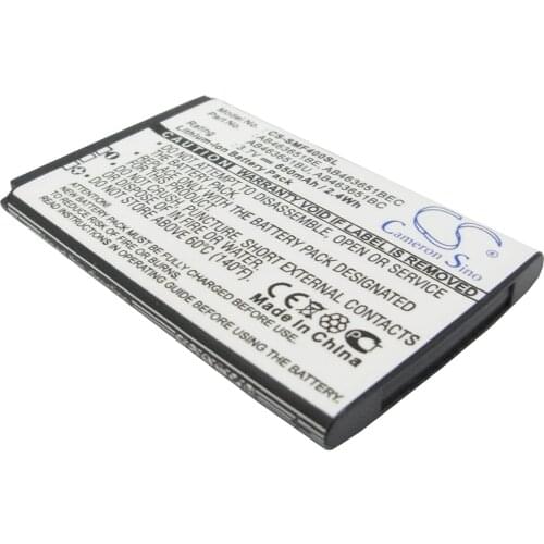 CameronSino for SAMSUNG Blade Chart Chat 322 Emporio Armani Genio Qwerty GH-J800 Glamour S7070 GT-B3410 GT-C3060 battery