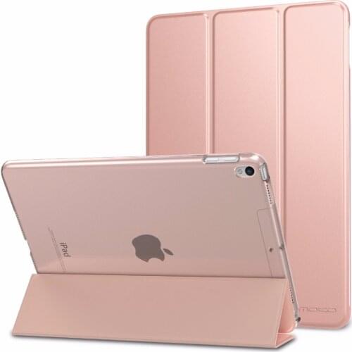 MoKo Case for iPad Pro 10.5 Slim Lightweight Smart Shell Stand Cover with Translucent Frosted Back Protector for Apple iPad Pro