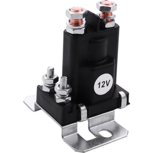 Dual Battery Isolator Relay Start On/Off 4 Pin 500A 12V For Car Power Switch