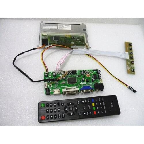 HDMI+DVI+VGA+Audio LCD driver board + 5.6 inch LTD056EV7F 1280*800+LVDS cable +LED driver board +OSD keypad +Remote controller