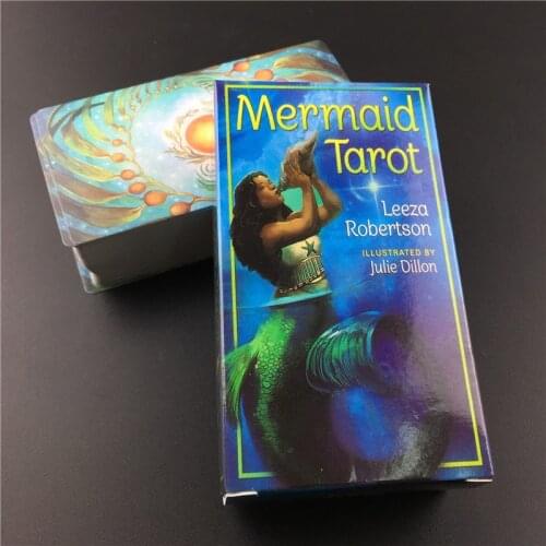 Mermaid Tarot Board Games Cards Playing Card Game Entertainment Guidance Divination Fate Tarot Party Supplly