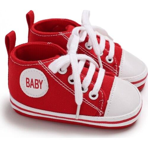Hotsale Summer Winter Infant Toddler Baby Girls Shoes Boys Casual Canvas Comfortable Non-slip Kid First Walkers Lace-Up