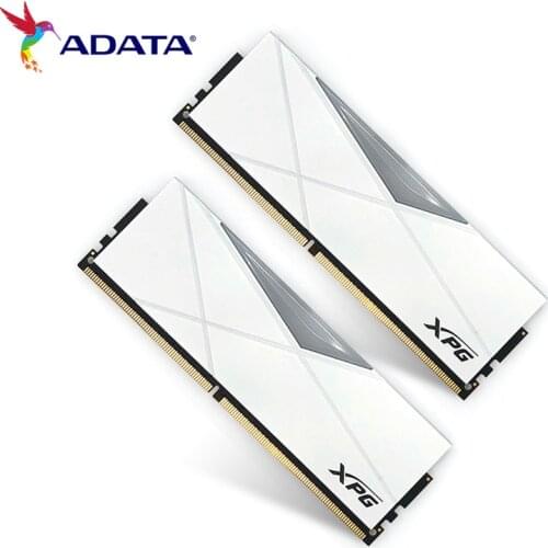ADATA XPG D50 DDR4 3200 3600 4133MHz 16GB (2x8GB) 32GB (2x16GB) 64GB (2x32GB) kit desktop memory heavy armor RGB white memory