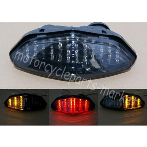 Motorcycle LED Brake Tail Light Turn Signal Integrated Smoke Lens For Suzuki Vstrom DL650 DL1000 2003-2008 2004 2005 2006 2007