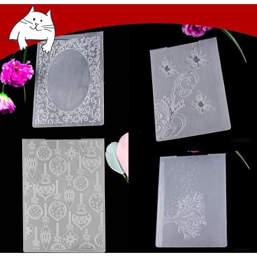 NEW 2020 Collection Plastic Embossing Folder For Card Making Scrapbooking Paper DIY Craft Decoration Supplies